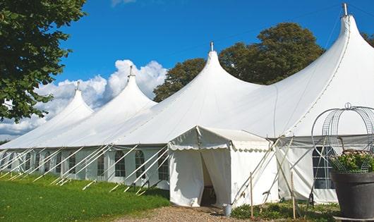 portable restrooms equipped for hygiene and comfort at an outdoor festival in Feeding Hills